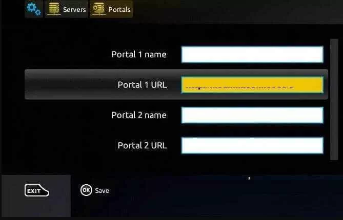 Portal 1 URL for 6IPTV URL 