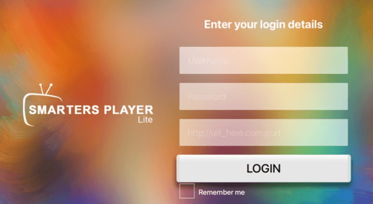 Tap on the Login button