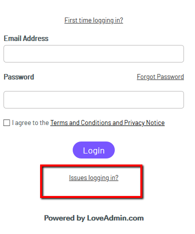 Login and Account Issues