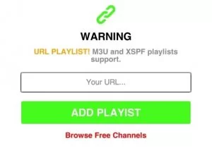 Add M3U URL - Forever IPTV