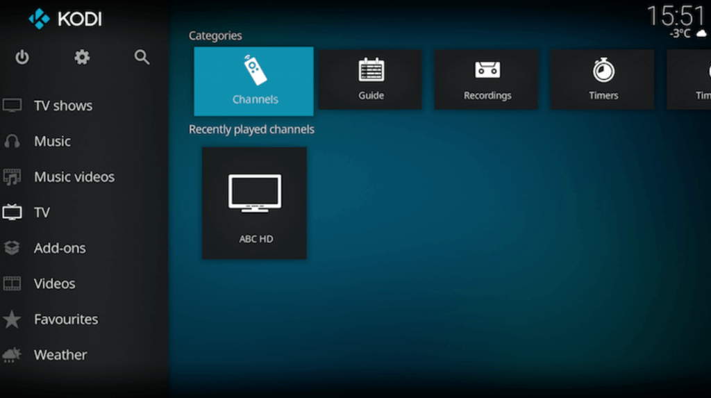 Select Channels to stream Geek IPTV