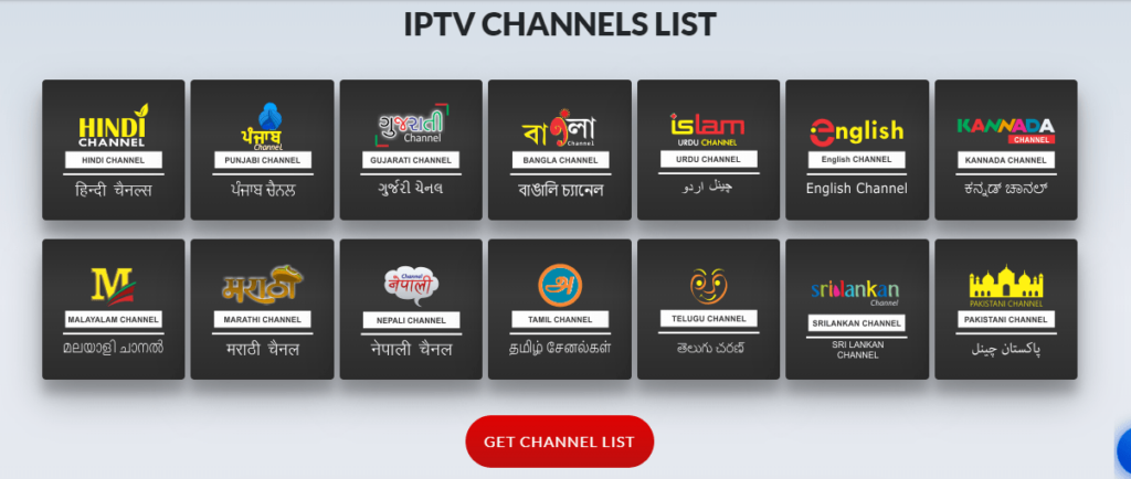 IPTV Channel List
