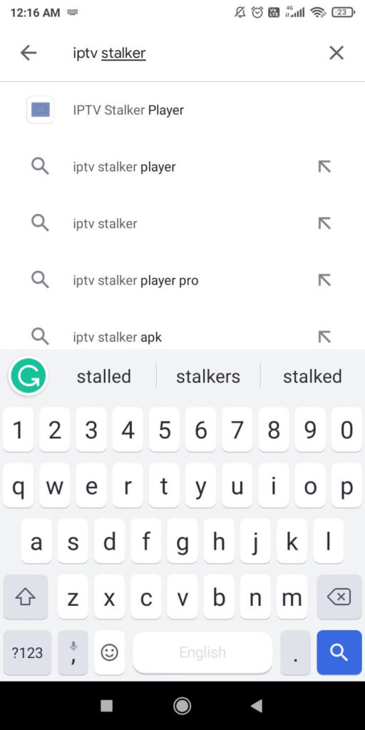 Find IPTV Stalker Player in Play Store