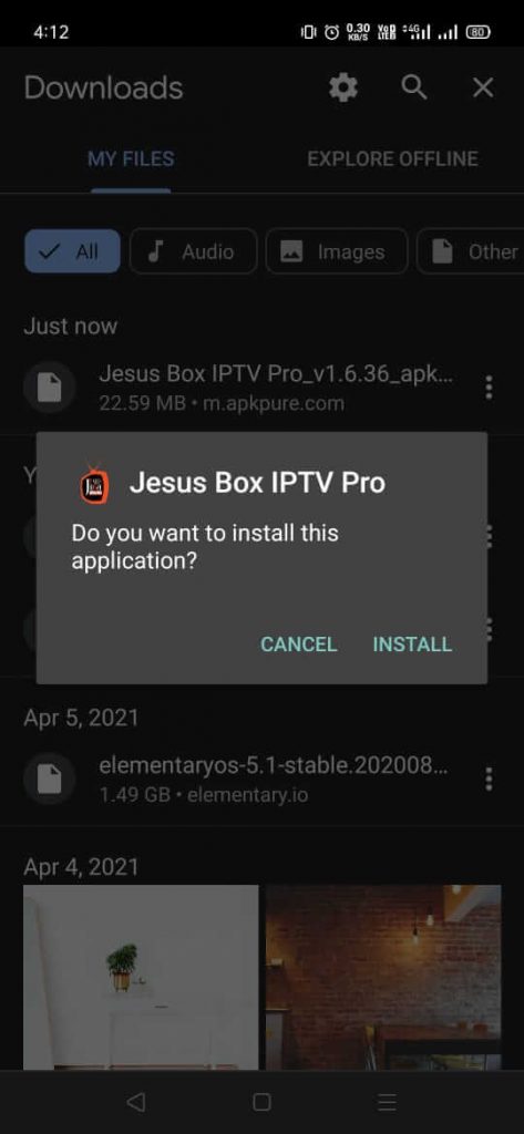 install - Jesus Box IPTV