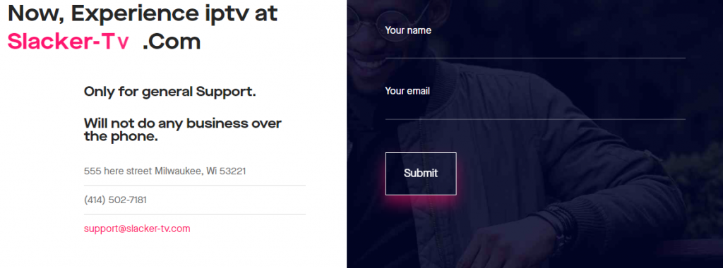 Slacker TV IPTV - Customer Support 