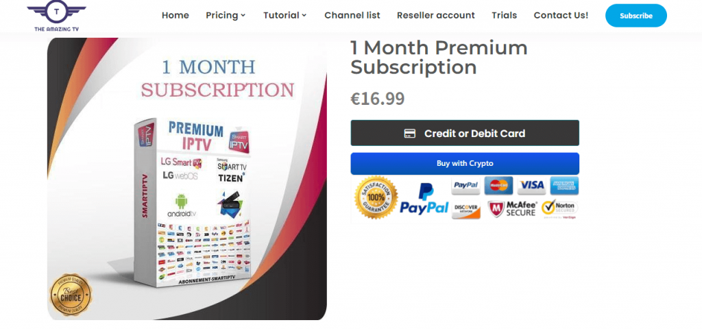 Select the Subscription