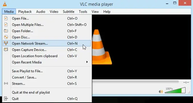 Enter VLC