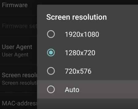 Choose any screen resolution