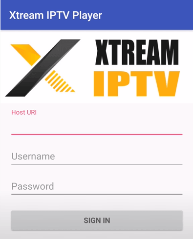 Xtream IPTV login issues