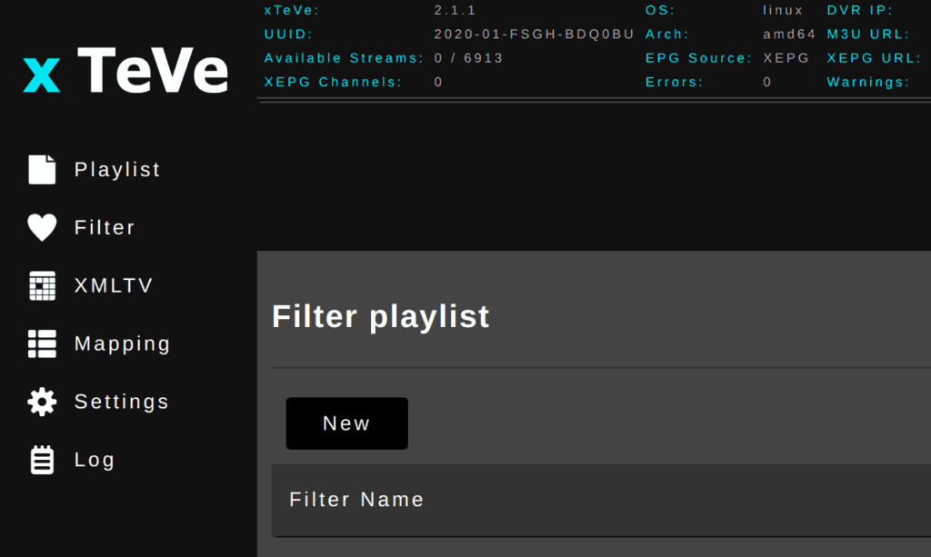 Filter your IPTV Playlist to stream channels on Plex